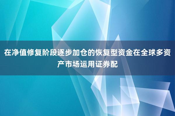 在净值修复阶段逐步加仓的恢复型资金在全球多资产市场运用证券配
