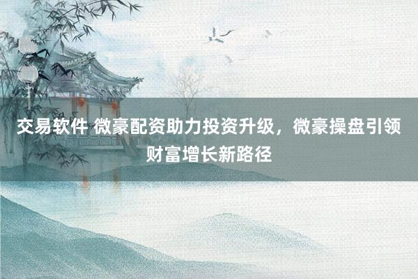 交易软件 微豪配资助力投资升级，微豪操盘引领财富增长新路径